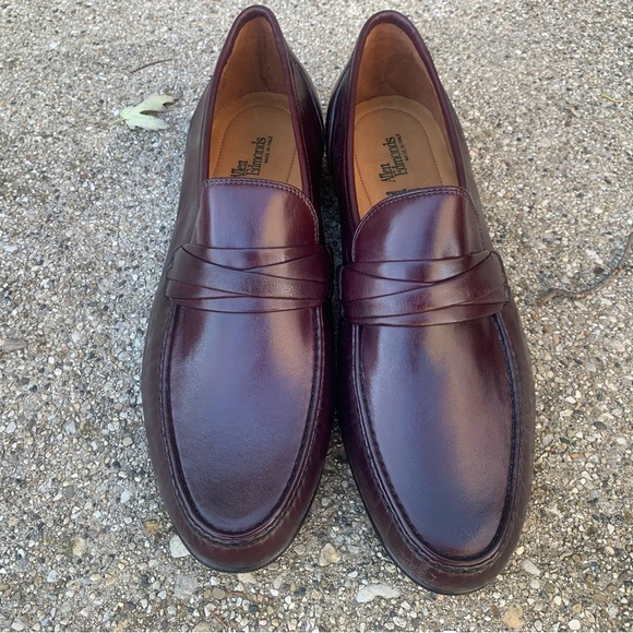 Allen Edmonds Other - Allen Edmonds “ Bergamo “ Size 15D  Rich Burgundy Leather Loafers